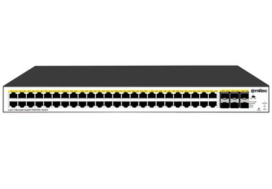 Ernitec Electra-m248-1gb-900w Managed L3 Switch - 48x Gigabit/10G SFP PoE 900W Rackmo