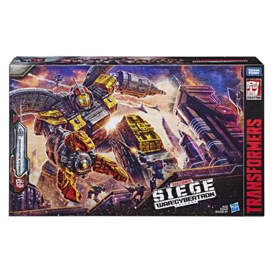 Figur Omega Supreme aus der Cybertron-Trilogie von Transformers War