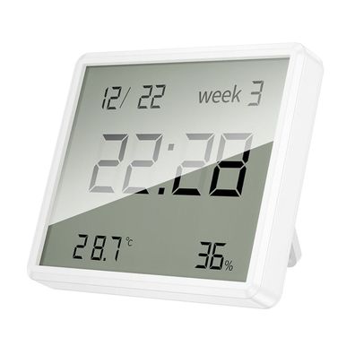 Hoco HX41 Elektronische Uhr mit Hygrothermometer – Weiß