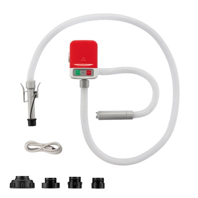 Wiltec batteriebetriebene Transferpumpe Auto USB 12l/min Kraftstoffpumpe Diesel