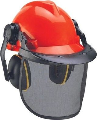 Einhell Original Forstschutzhelm (52-66 cm Kopfumfang des Helmes, verstellbar