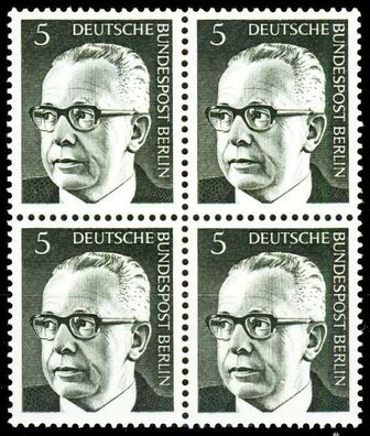 BERLIN DS Heinemann Nr 359 postfrisch Viererblock X20E4AA
