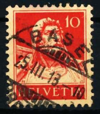Schweiz 1914 Nr 118II zentrisch gestempelt X4C62BA