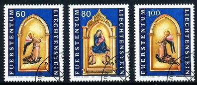 Liechtenstein 1995 Nr 1120-1122 gestempelt SA191DA
