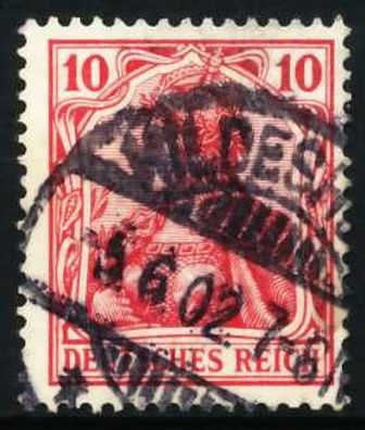 D-REICH K A Nr 71 zentrisch gestempelt X681E5E