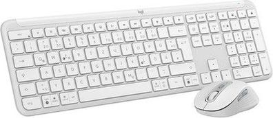 Logitech MK950 Signature Slim kabelloses Tastatur-Maus-Set, schlankes Design