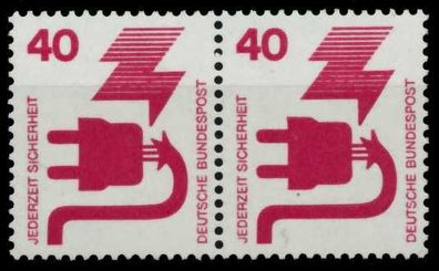 BRD DS Unfallv Nr 699A postfrisch WAAGR PAAR X7611D2
