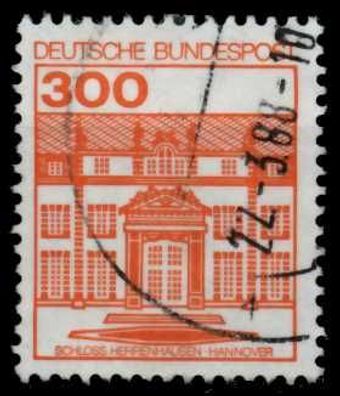 BRD DS BURGEN U. Schlösser Nr 1143II gestempelt X767D8A