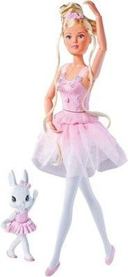 Simba 105733603 - Steffi Love Dancing Ballerinas, Puppe Steffi als Ballerina mit