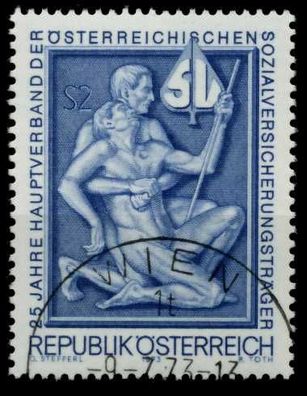 Österreich 1973 Nr 1415 zentrisch gestempelt X8024FE
