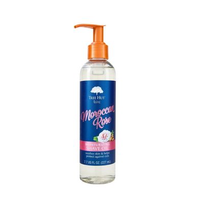 Tree Hut, Marokkanische Rose, beruhigendes Öl vor der Rasur, 227 ml
