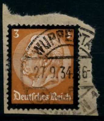 3. REICH 1934 Nr 548 gestempelt Briefstück zentrisch X8645FA