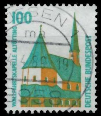BRD DS Sehensw Nr 1406Au zentrisch gestempelt X8679C6