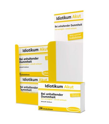 Scherztabletten 22 g kleines Scherz-Geschenk Schokolade-Drops für Familie und Freunde