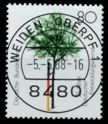 BRD 1988 Nr 1373 zentrisch gestempelt X8B2836