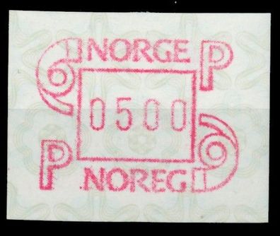 Norwegen ATM Nr ATM3-500 postfrisch X911A32