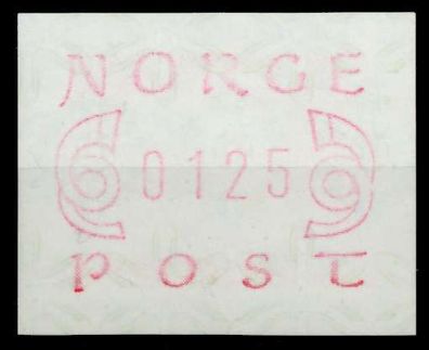 Norwegen ATM Nr ATM2-125 postfrisch X916136