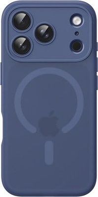 JETech Matt Hülle für iPhone 17 Pro Max 6,9 Zoll Kompatibel mit MagSafe Tiefblau