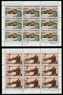 Jugoslawien Nr 1903-1904 zentrisch gestempelt Kleinbg S0427AA