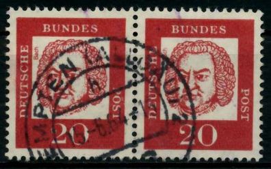 BRD DS BED. DEUT. Nr 352y gestempelt WAAGR PAAR X95D092
