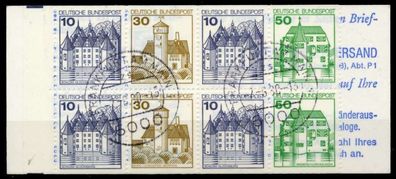 BRD Markenheftchen Nr MH 22 IboZ zentrisch gestempelt X96D92E