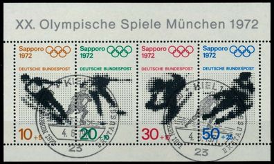 BRD BLOCK Kleinbogen 1949 1989 Block 6 ESST-KIE X976BA2