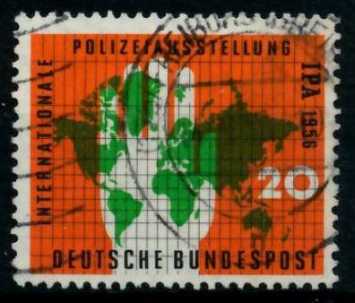 BRD 1956 Nr 240 gestempelt X98656E