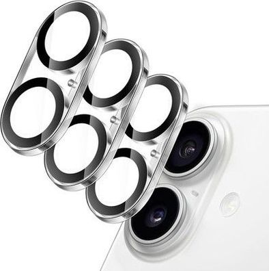 JETech Kameraschutz für iPhone 17 6,3 Zoll, 9H Gehärtetes Glas, Anti-Kratzer