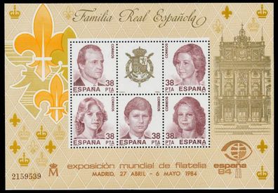 Spanien Block 27 postfrisch S04A28E