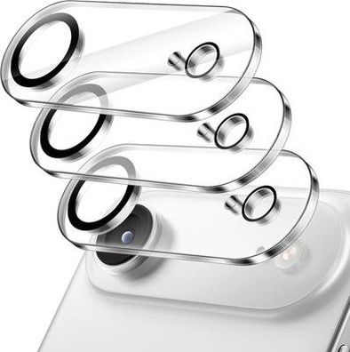 JETech Kameraschutz für iPhone Air, 9H Gehärtetes Glas, Anti-Kratzer, 3 Stück