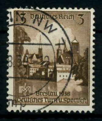 3. REICH 1938 Nr 665 gestempelt X7002A2