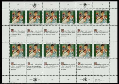 UNO GENF Nr 180-181 postfrisch Kleinbg S013E46