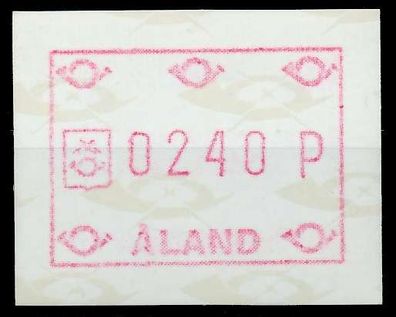 ALAND ATM Nr ATM2-240 postfrisch X7E63B2