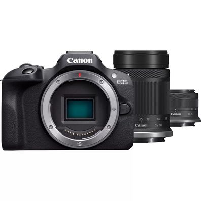 Canon EOS R100 + RF-S 18-45mm F4.5-6.3 IS STM + RF-S 55-200mm F5-7.1 IS STM Kit (6052