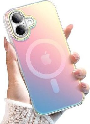 JETech Irisierend Hülle für iPhone 17 6,3 Zoll Kompatibel mit MagSafe Irisierend