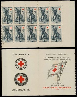 Frankreich Markenheftchen Nr MH 1077 postfrisch S01A66A