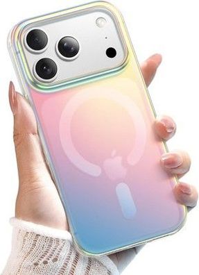 JETech Irisierend Hülle für iPhone 17 Pro 6,3 Zoll Kompatibel mit MagSafe