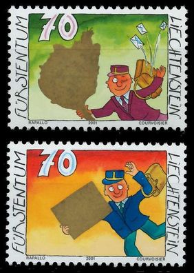 Liechtenstein 2001 Nr 1257-1258 postfrisch SEE19B6