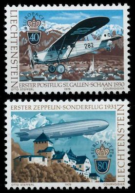 Liechtenstein 1979 Nr 723-724 postfrisch S1B2E52