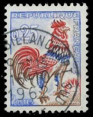 Frankreich 1962 Nr 1384x gestempelt X62D372