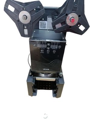 VEVOR Becherversiegelungsmaschine 500-650 Tassen/h Boba-Tee-Versiegeler LCD