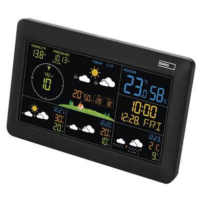 EMOS Smart Wetterstation WiFi App Farbdisplay 3-Tage-Vorhersage Defekt