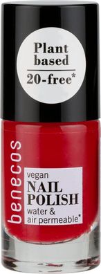 6x benecos benecos Nail Polish vintage red 5ml