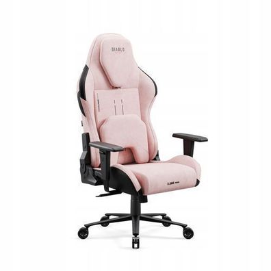 Diablo X. One Prime Gaming Stuhl Bürostuhl mit Kühlfunktion, Größe Normal, Farbe Rosa