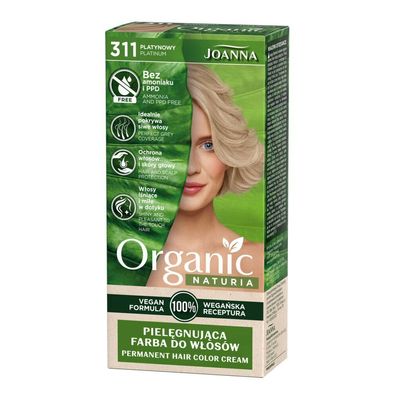 JOANNA Naturia Pflegende Bio-Haarfarbe ohne Ammoniak und PPD 311 Platinum
