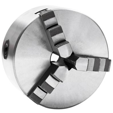 vidaXL 3-Backen-Drehfutter Selbstzentrierend 125 mm Stahl K11 125
