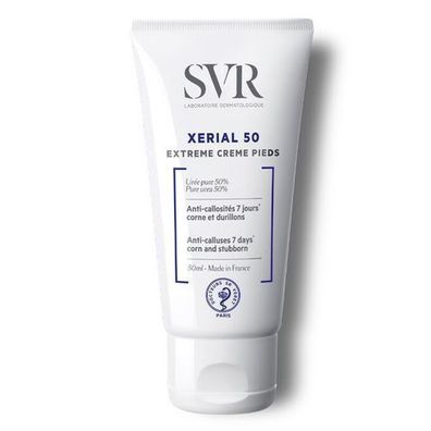 SVR Xérial 50 Intensiv-Fußcreme, 50 ml - Regenerierend & Peeling-Effekt