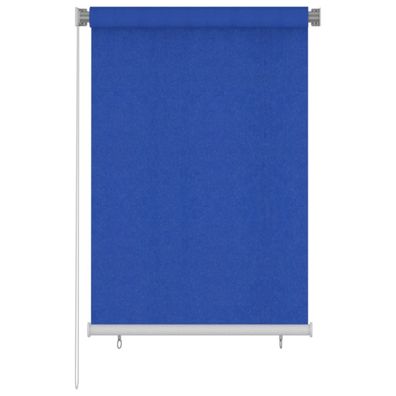vidaXL Außenrollo 105 (B) x 140 (H) cm Blau HDPE
