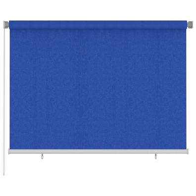 vidaXL Außenrollo 205 (B) x 140 (H) cm Blau HDPE
