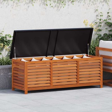 vidaXL Gartenbox 150x50x55 cm Eukalyptus Massivholz